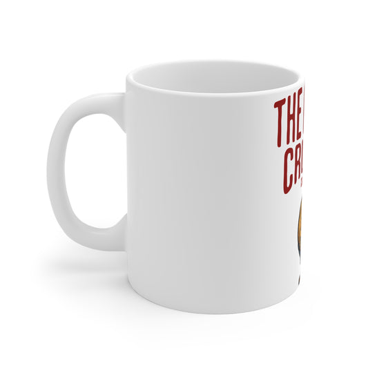 The Grumpy Crumpet Mug — Funny Cranky Breakfast Coffee Cup (Cranky Since 1990)